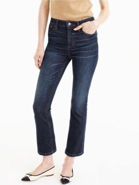 J. Crew Billie Demi Boot Crop Jean